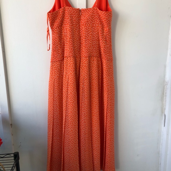 vintage Kay Unger Polka Dot Dress Size 2 - Picture 8 of 14